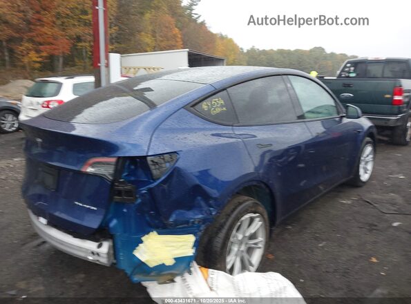 7SAYGDEE6NA017534 2022 TESLA MODEL Y Blue Հետևի աջ