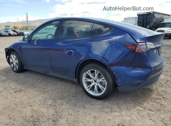 7SAYGDEE6NF545464 2022 TESLA MODEL Синий Задняя левая четверть