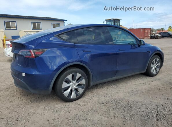 7SAYGDEE6NF545464 2022 TESLA MODEL Синий Задняя правая четверть