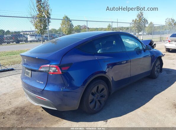 7SAYGDEE6RF131980 2024 TESLA MODEL Y Синий Задняя правая четверть