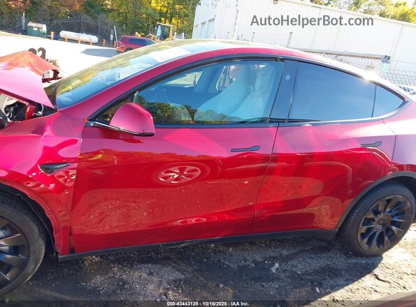 7SAYGDEE6SA347587 2025 TESLA MODEL Y Red 