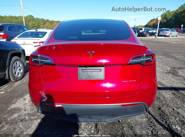 7SAYGDEE6SA347587 2025 TESLA MODEL Y Red 