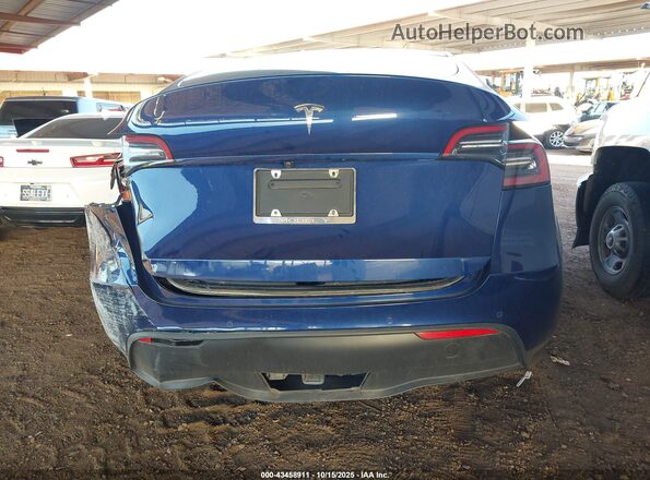 7SAYGDEE7NF446216 2022 TESLA MODEL Y Blue 