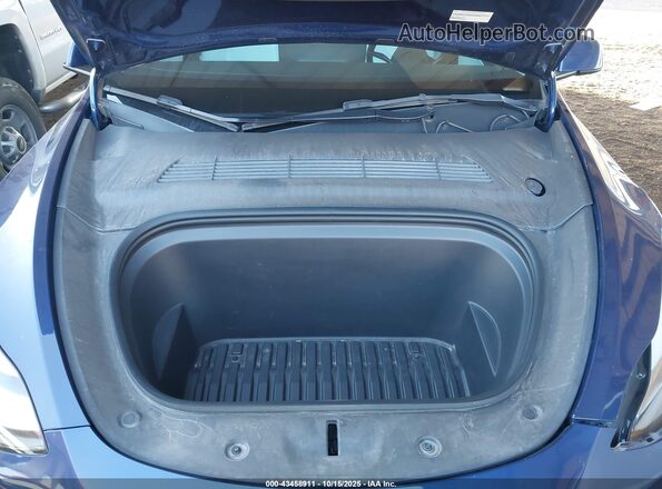 7SAYGDEE7NF446216 2022 TESLA MODEL Y Blue უკანა ხედი