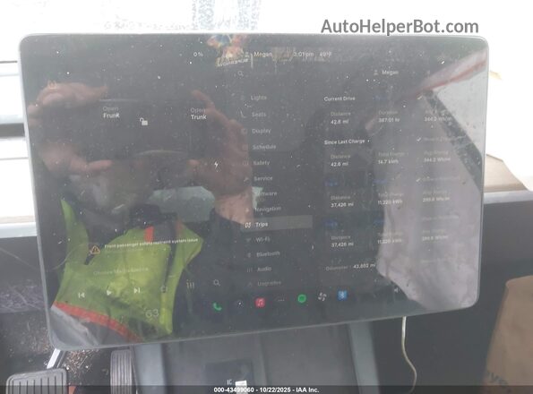 7SAYGDEE7PA168854 2023 TESLA MODEL Y Black Հետևի նստատեղերի տեսք