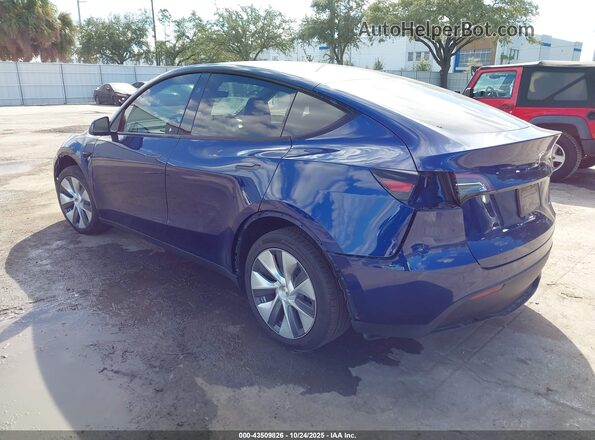7SAYGDEE7RA265684 2024 TESLA MODEL Y Синий Задняя левая четверть