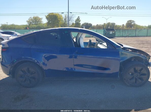 7SAYGDEE7RA323793 2024 TESLA MODEL Y Blue სალონის 360-გრადუსიანი ხედი