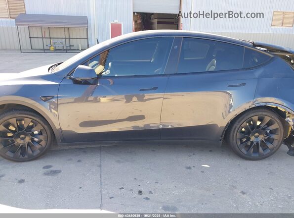 7SAYGDEE7SA345847 2025 TESLA MODEL Y Серый Вид задней части салона