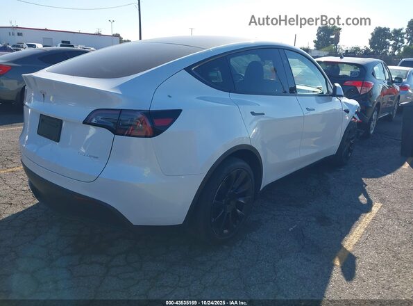 7SAYGDEE8PA145812 2023 TESLA MODEL Y White Задня права чверть