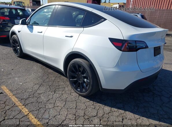 7SAYGDEE8PA145812 2023 TESLA MODEL Y White Задня ліва чверть