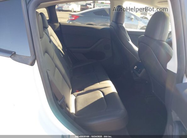 7SAYGDEE8PA145812 2023 TESLA MODEL Y White Вид наклейки з VIN-кодом