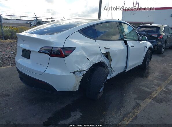 7SAYGDEE8SF295138 2025 TESLA MODEL Y White Հետևի աջ