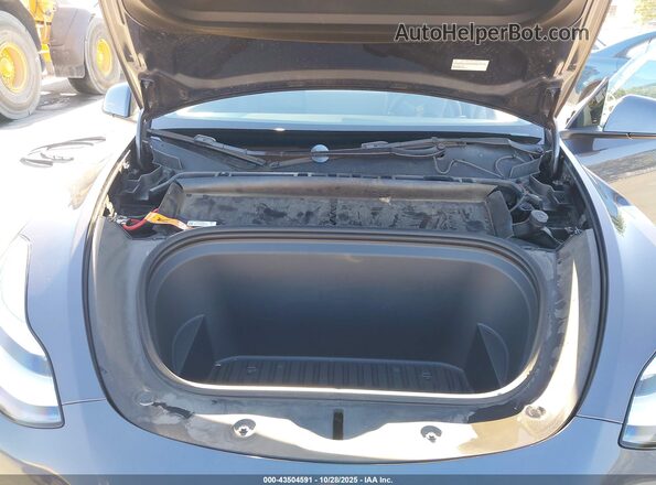 7SAYGDEE9NF337966 2022 TESLA MODEL Y Gray Вид ззаду