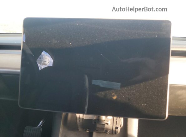7SAYGDEE9NF423021 2022 TESLA MODEL Синий Вид щитка приборов