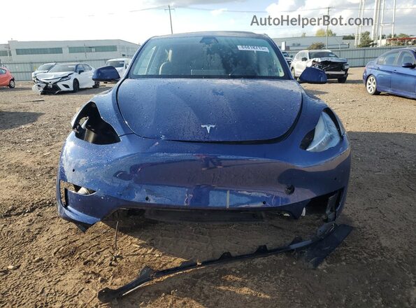 7SAYGDEE9NF423021 2022 TESLA MODEL Синий Вид спереди