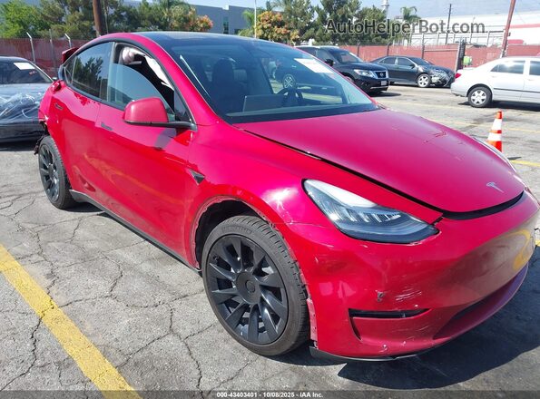 7SAYGDEE9PA039403 2023 TESLA MODEL Y Red 