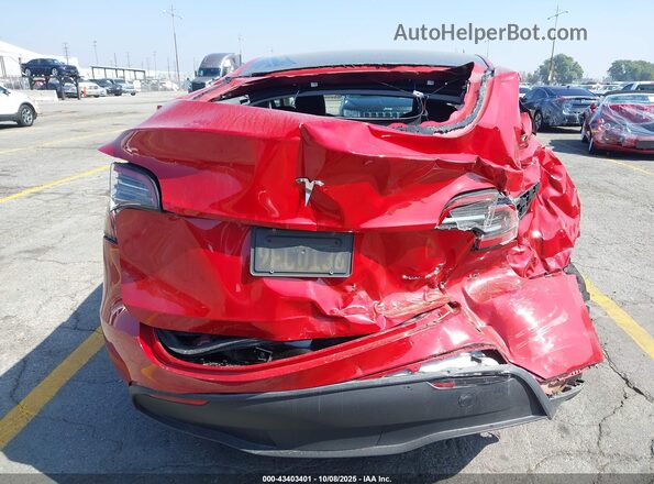 7SAYGDEE9PA039403 2023 TESLA MODEL Y Red 