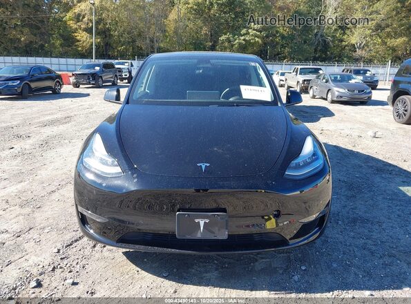 7SAYGDEEXNA021425 2022 TESLA MODEL Y Black Widok zestawu wskaźników