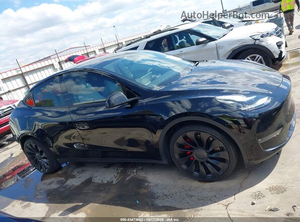 7SAYGDEF1NF456488 2022 TESLA MODEL Y Black Vista interior trasera