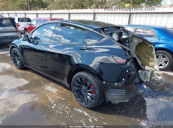 7SAYGDEF1NF456488 2022 TESLA MODEL Y Black Trasero izquierdo
