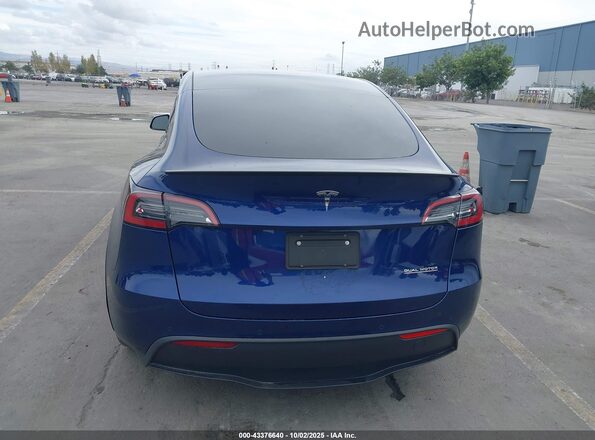 7SAYGDEF2NF524037 2022 TESLA MODEL Y Blue 