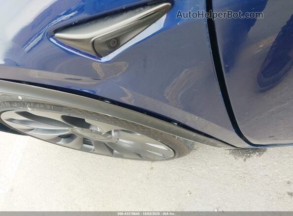 7SAYGDEF2NF524037 2022 TESLA MODEL Y Blue 