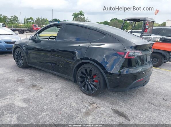 7SAYGDEF2NF555644 2022 TESLA MODEL Y Black Задня ліва чверть