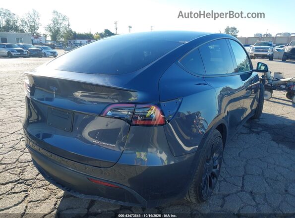 7SAYGDEF3NF405901 2022 TESLA MODEL Y Gray Задня права чверть