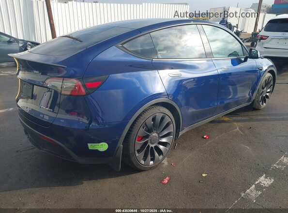 7SAYGDEF3NF561386 2022 TESLA MODEL Y Blue 