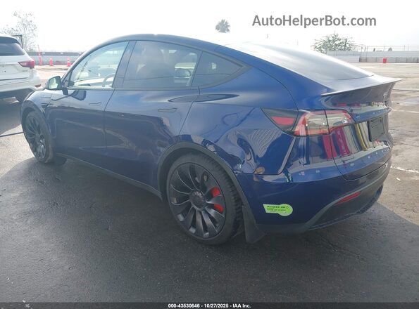 7SAYGDEF3NF561386 2022 TESLA MODEL Y Blue 