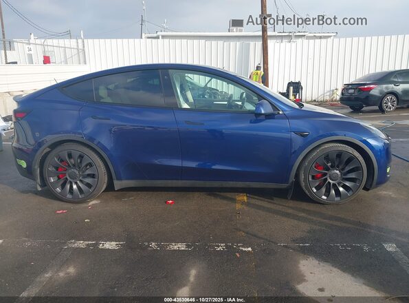 7SAYGDEF3NF561386 2022 TESLA MODEL Y Blue 