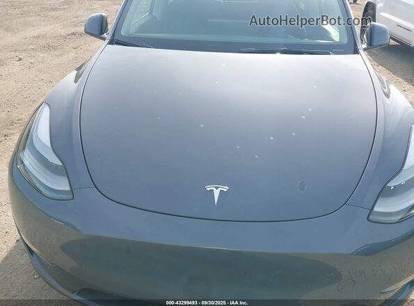 7SAYGDEF4NF461944 2022 TESLA MODEL Y Gray უკანა ხედი
