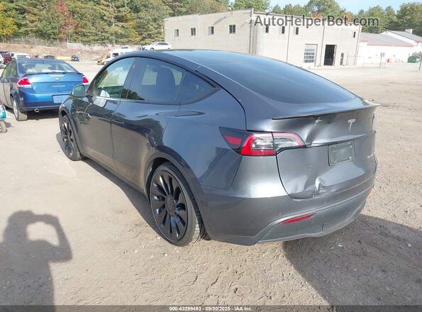 7SAYGDEF4NF461944 2022 TESLA MODEL Y Gray უკანა მარცხენა