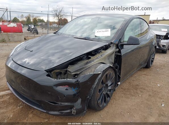 7SAYGDEF4NF468117 2022 TESLA MODEL Y Black 