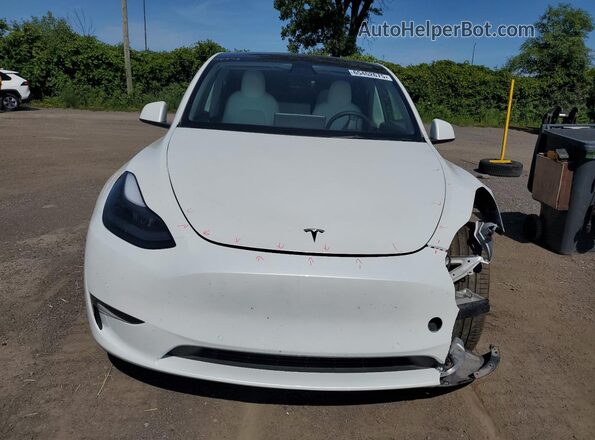 7SAYGDEF6NF313620 2022 TESLA MODEL White Вид спереду