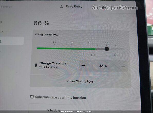 7SAYGDEF6NF379665 2022 TESLA MODEL Y Бордовый 