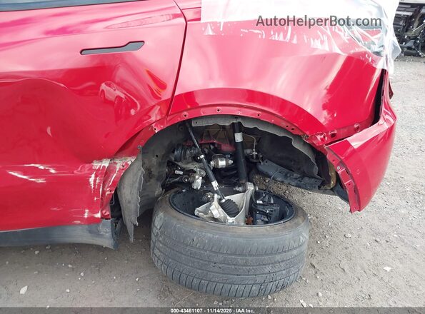 7SAYGDEF6NF379665 2022 TESLA MODEL Y Бордовый Вид спереди