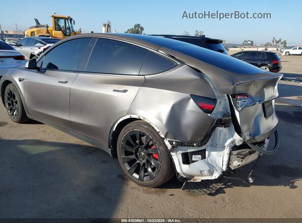 7SAYGDEF6NF511484 2022 TESLA MODEL Y Gray Հետևի ձախ