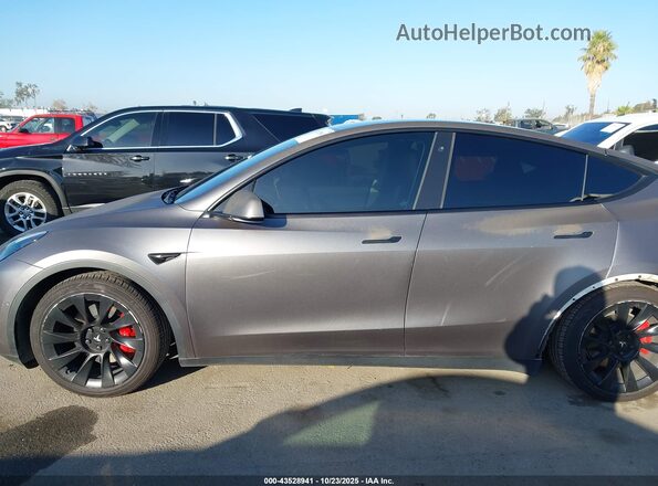 7SAYGDEF6NF511484 2022 TESLA MODEL Y Gray 