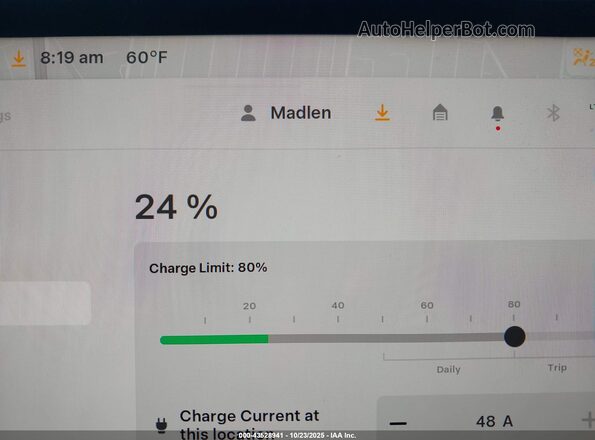 7SAYGDEF6NF511484 2022 TESLA MODEL Y Gray 