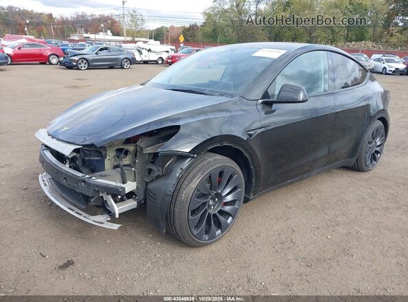 7SAYGDEF6SA351549 2025 TESLA MODEL Y Black Vista frontal