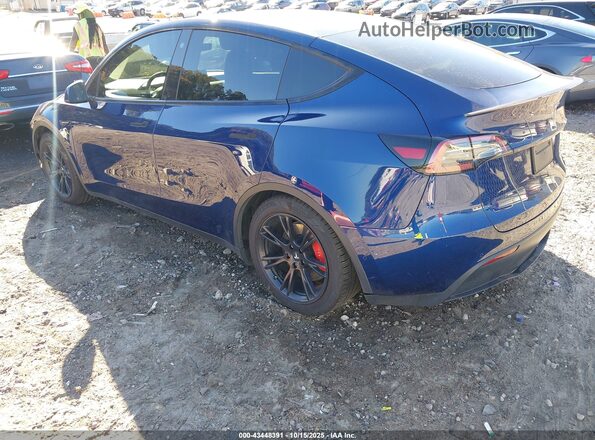7SAYGDEF7NF374796 2022 TESLA MODEL Y Dark Blue უკანა მარცხენა