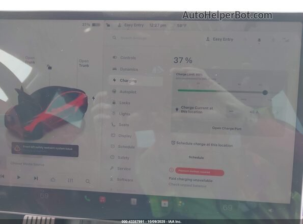 7SAYGDEF9RF079267 2024 TESLA MODEL Y Red 