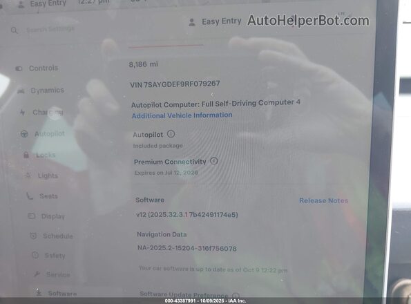 7SAYGDEF9RF079267 2024 TESLA MODEL Y Red 