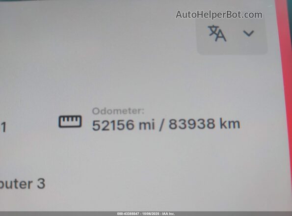 7SAYGDEFXNF538851 2022 TESLA MODEL Y Gray უკანა სავარძლების ხედი