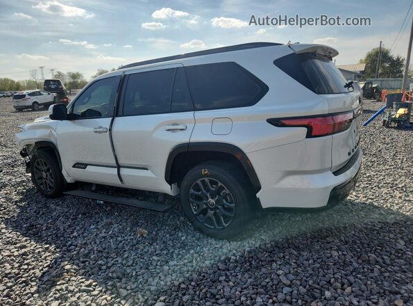 7SVAAABA1RX042426 2024 TOYOTA SEQUOIA White Հետևի ձախ