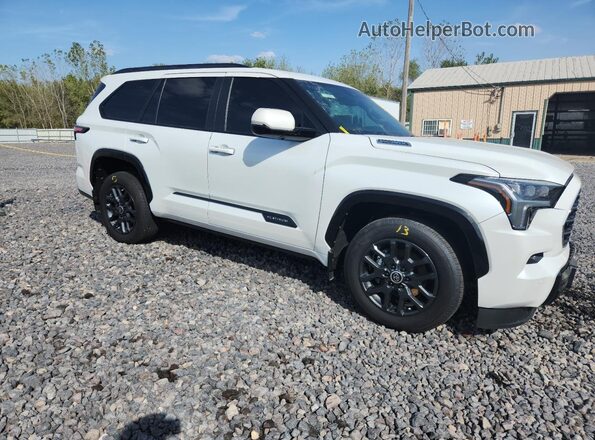7SVAAABA1RX042426 2024 TOYOTA SEQUOIA White Առջևի աջ