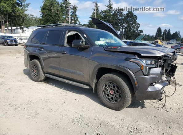 7SVAAABA2PX013420 2023 TOYOTA SEQUOIA Charcoal Առջևի աջ