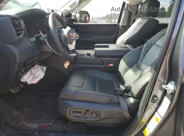7SVAAABA2PX013420 2023 TOYOTA SEQUOIA Charcoal Սալոնի դիմացի տեսք