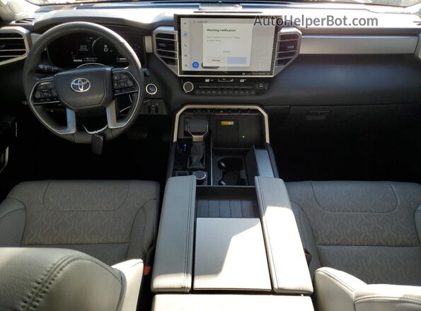 7SVAAABA3PX016245 2023 TOYOTA SEQUOIA Gray Առջևի վահանակի տեսք